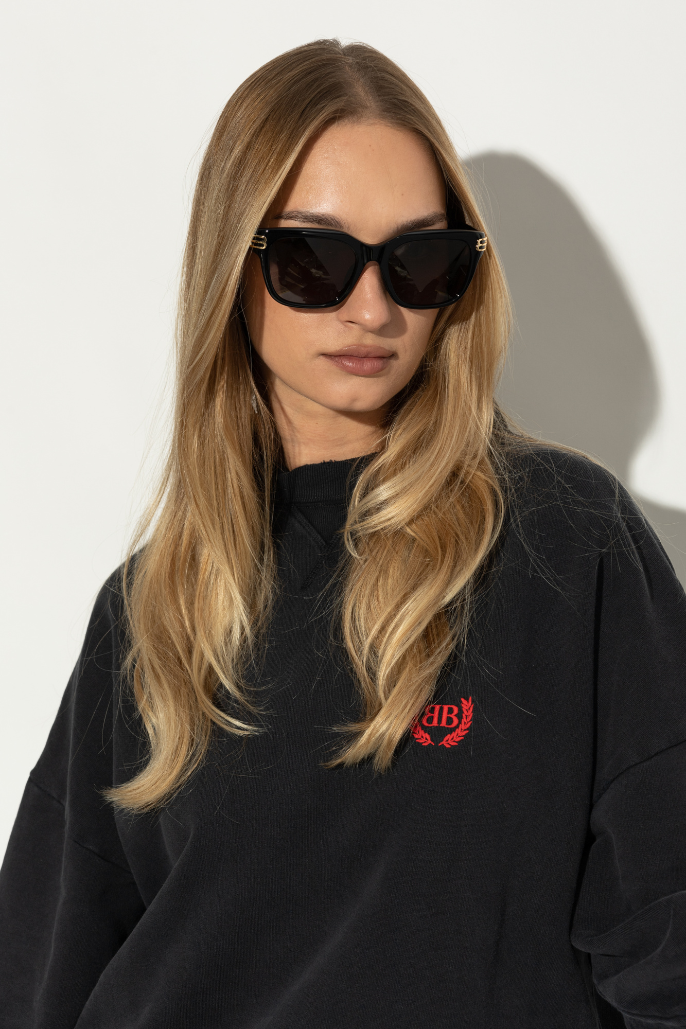 サングラス BALENCIAGA Woman Sunglasses Black 794350T0039 1000 BALENCIAGA: Sunglasses woman - Black | Balenciaga sunglasses